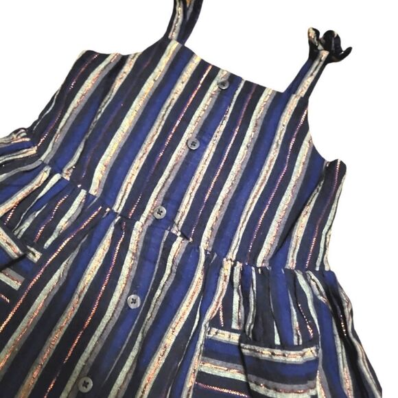 NWT Baby Cat & Jack™ Tank Top Navy Chambray Dress - Picture 7 of 7